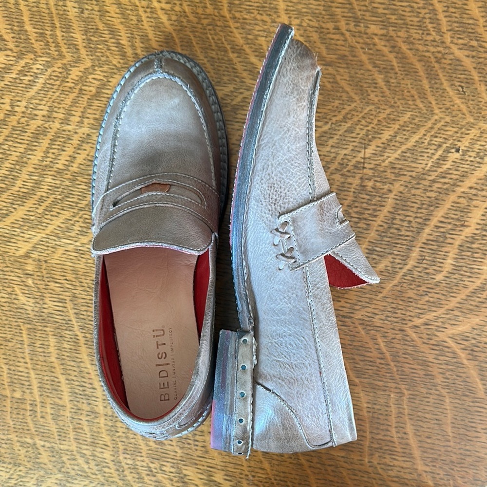 Bed Stu Penny Loafers- Light Brown